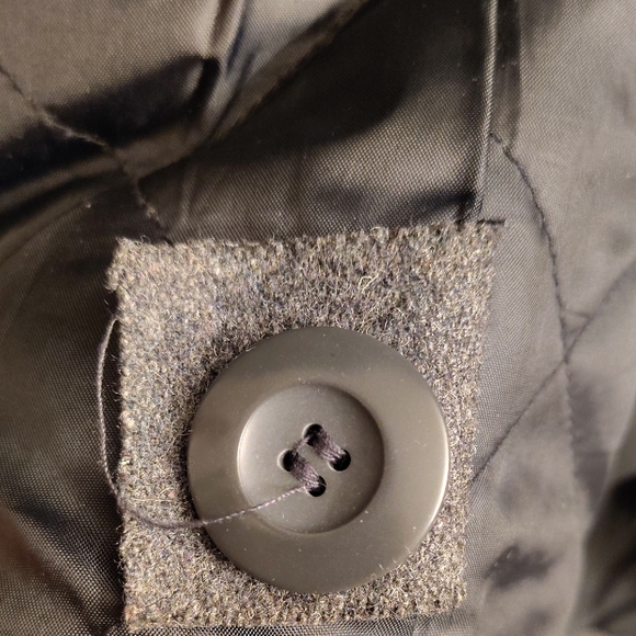 Steve & Barry's Trademark The Woolly Mammoth Men's Gray Peacoat HMBC - Picture 16 of 16